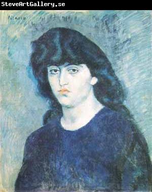 pablo picasso Portrait of Suzanne Bloch